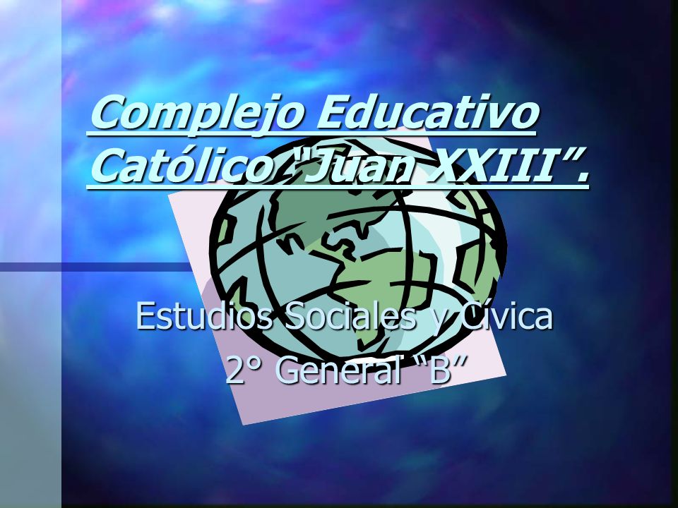 Complejo Educativo Católico Juan XXIII .