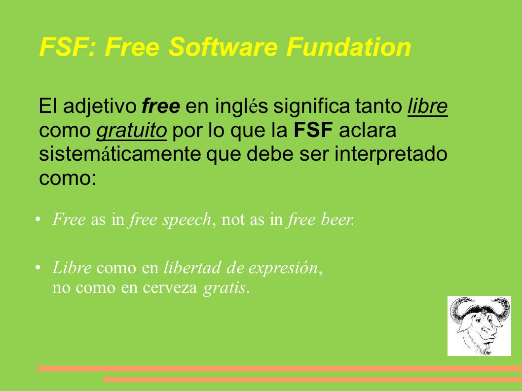 FSF: Free Software Fundation