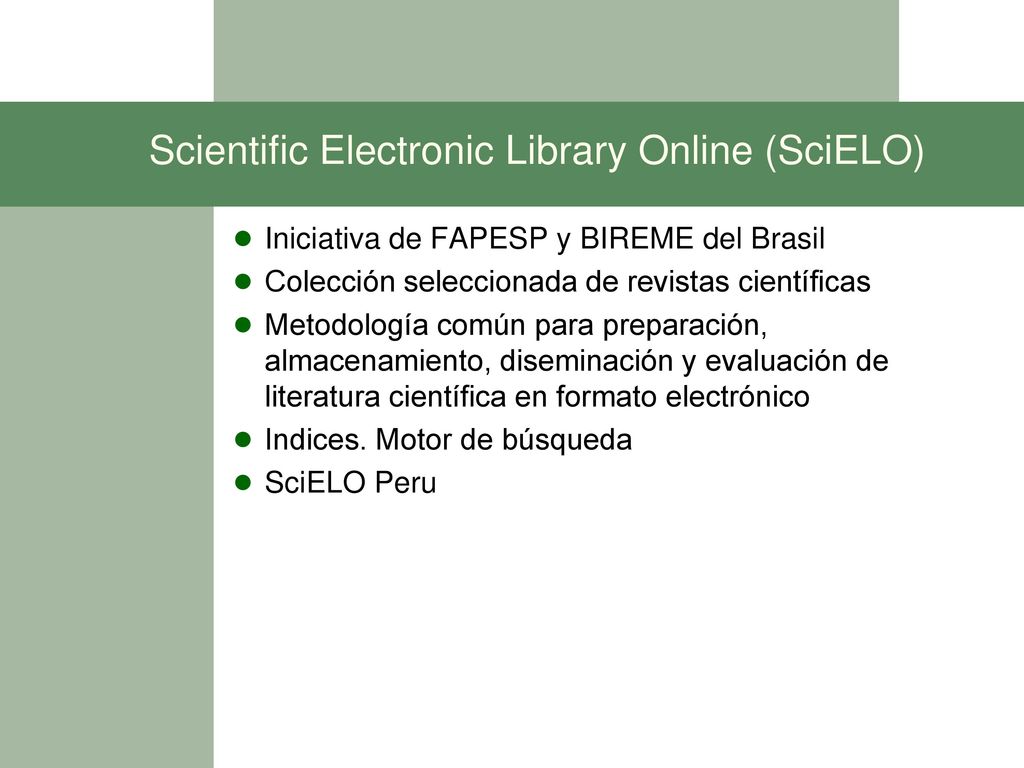 Scientific Electronic Library Online (SciELO)