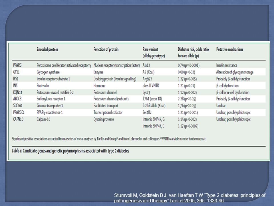 Stumvoll M, Goldstein B J, van Haeften T W Type 2 diabetes: principles of pathogenesis and therapy Lancet 2005; 365: