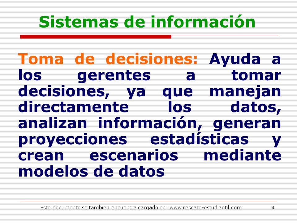 Sistemas de información