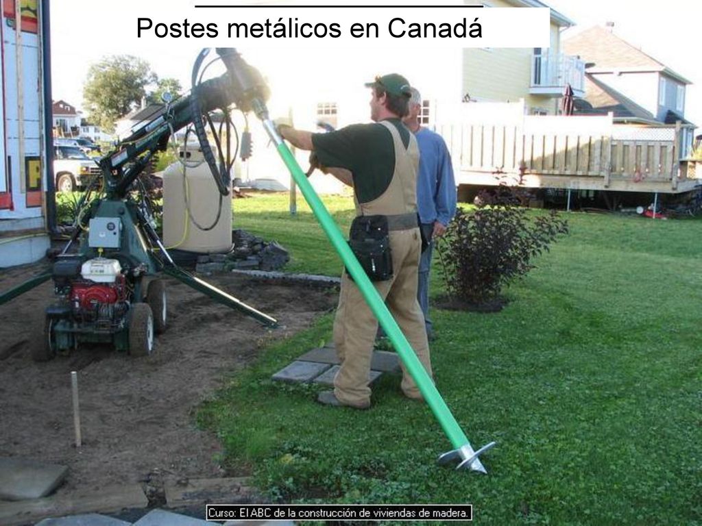 Postes metálicos en Canadá