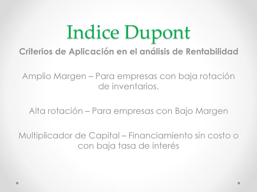 Indice Dupont