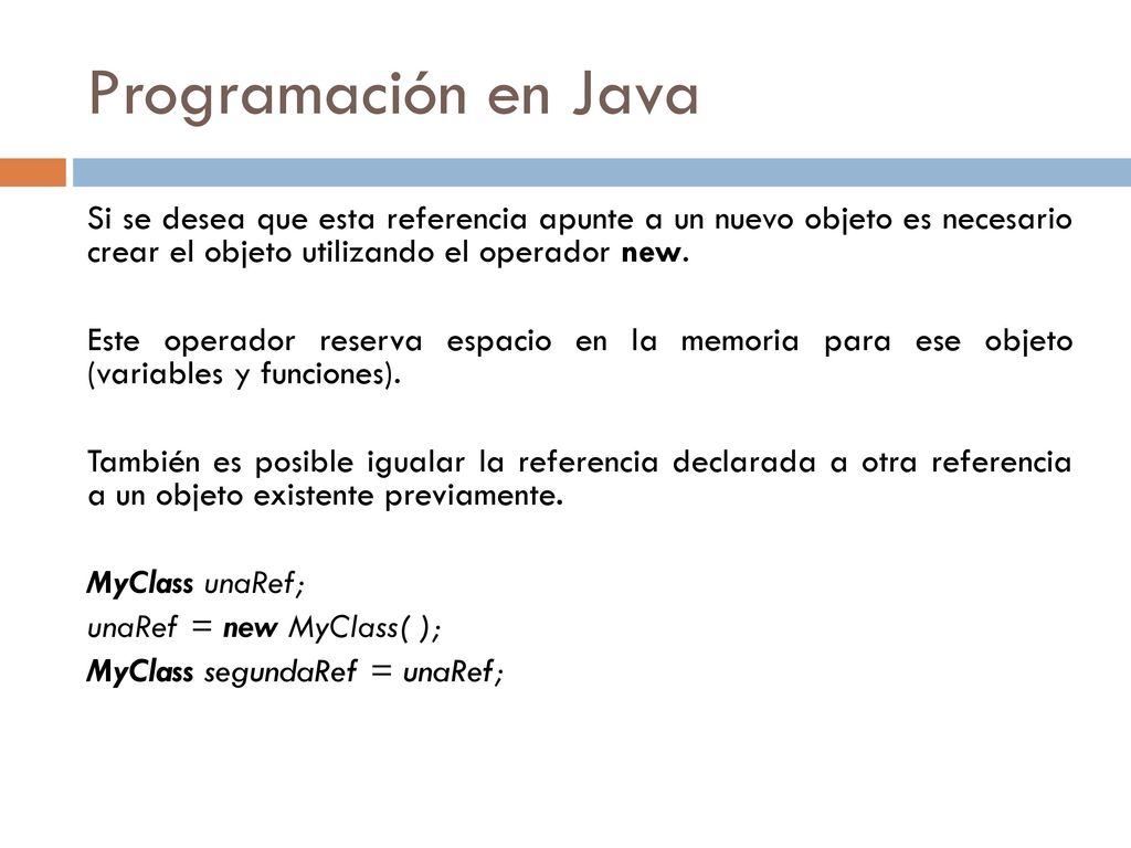 Programación en Java