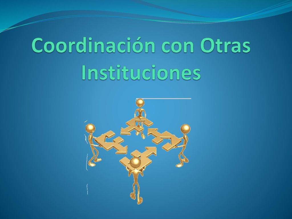 Coordinación con Otras Instituciones