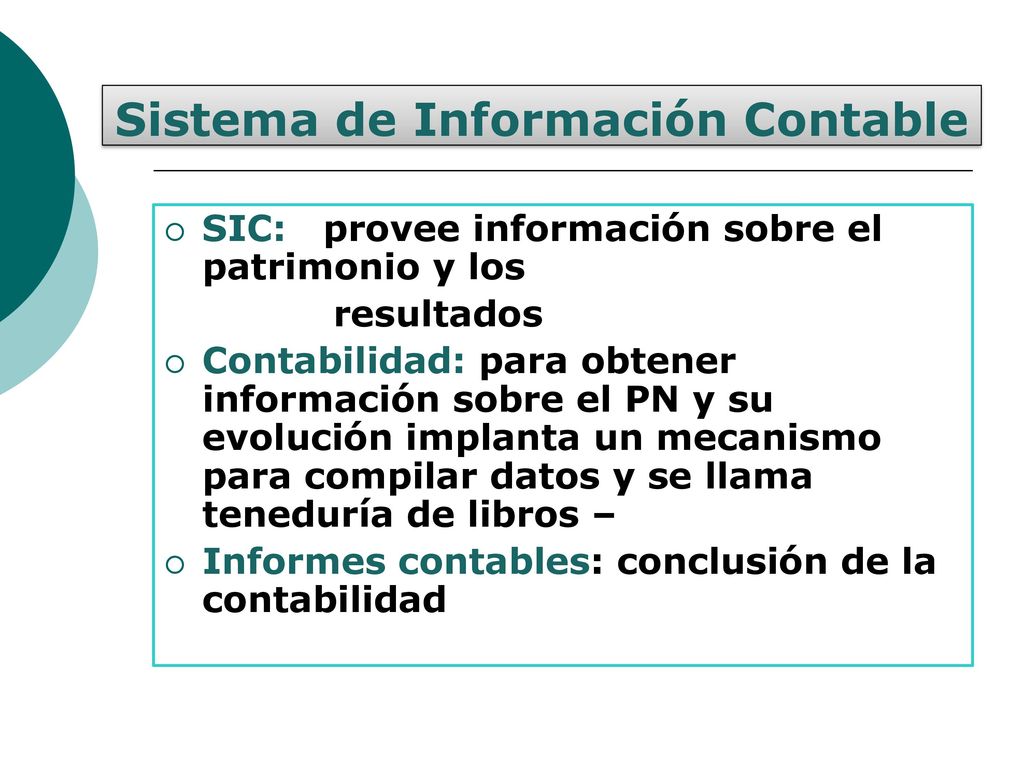 Sistema de Información Contable
