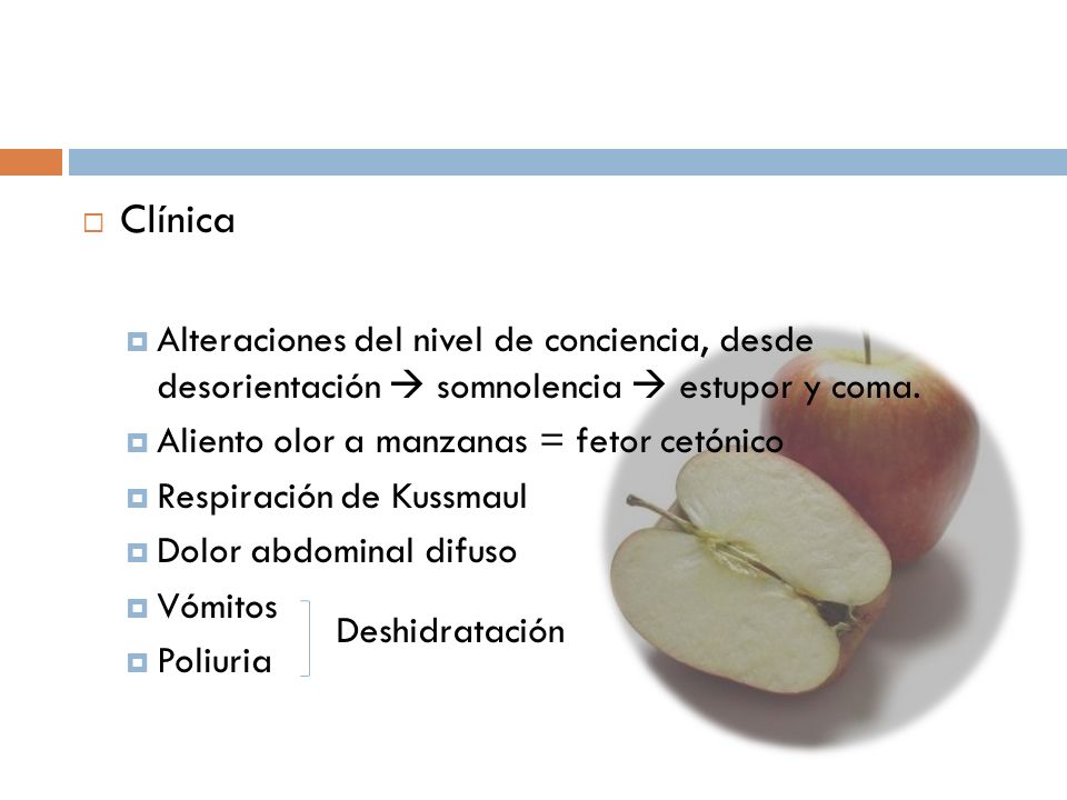 Clínica Alteraciones del nivel de conciencia, desde desorientación  somnolencia  estupor y coma.