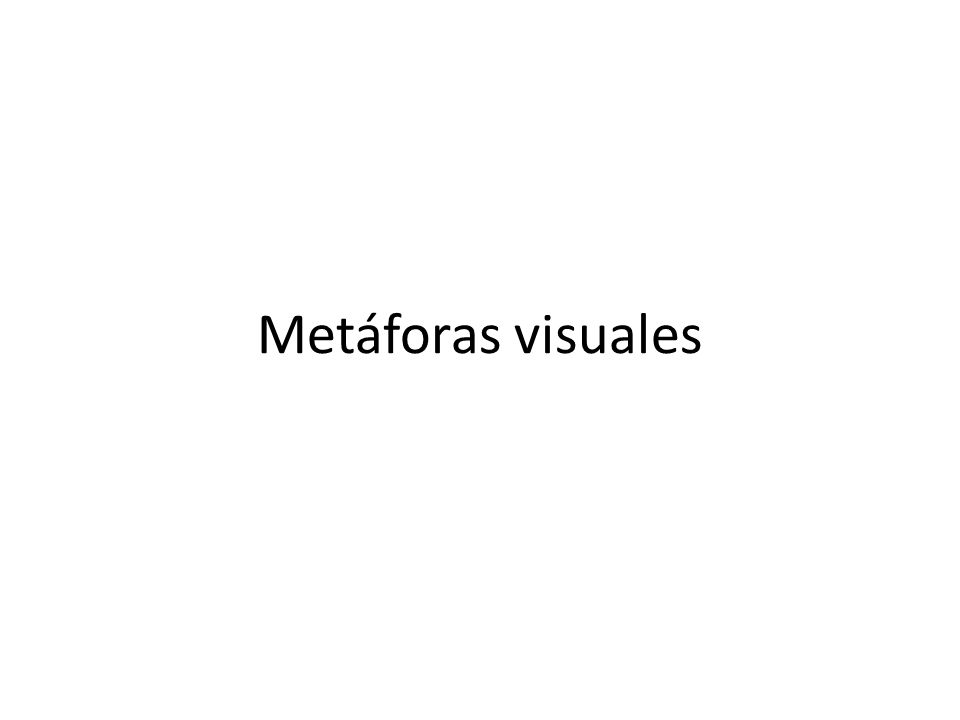 Metáforas visuales