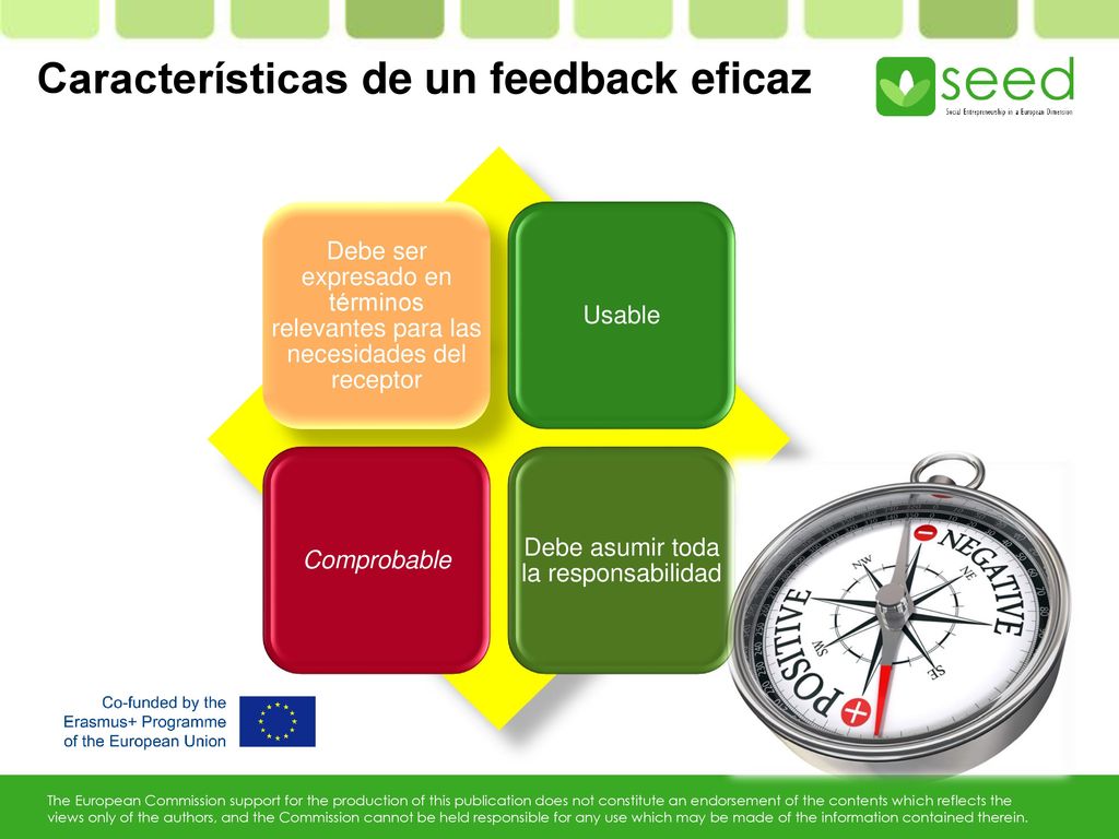 Características de un feedback eficaz