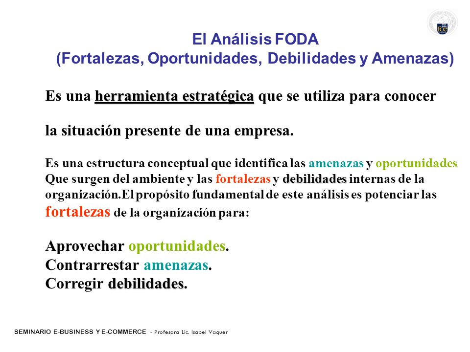 El Análisis FODA (Fortalezas, Oportunidades, Debilidades y Amenazas)