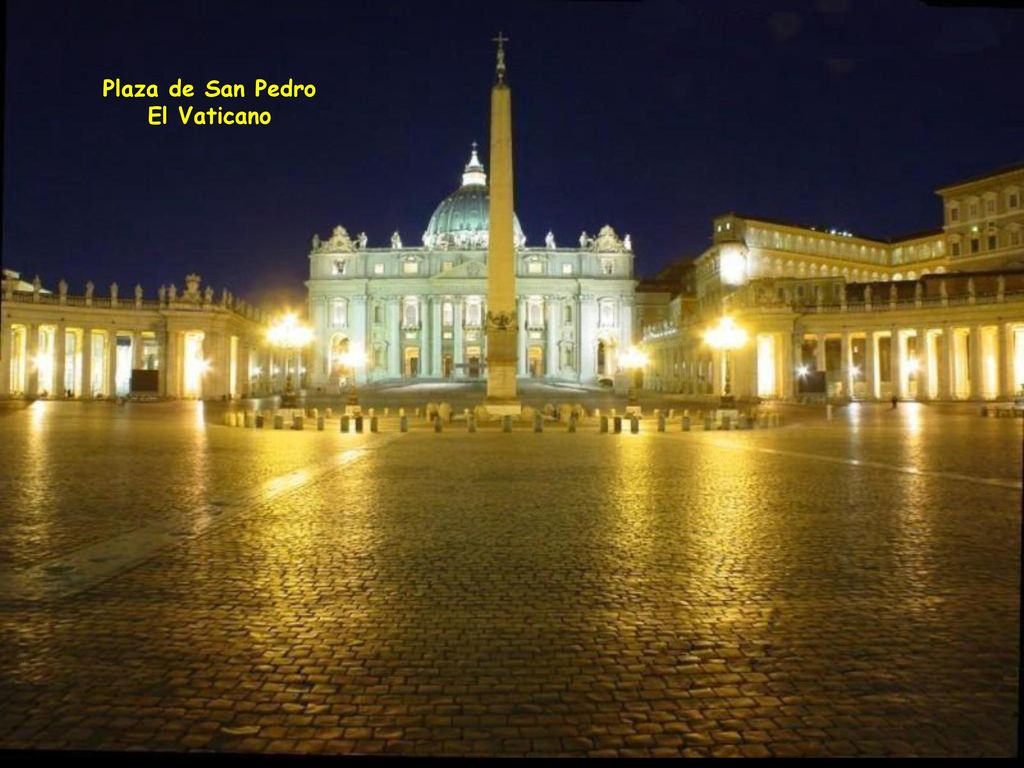 Plaza de San Pedro El Vaticano