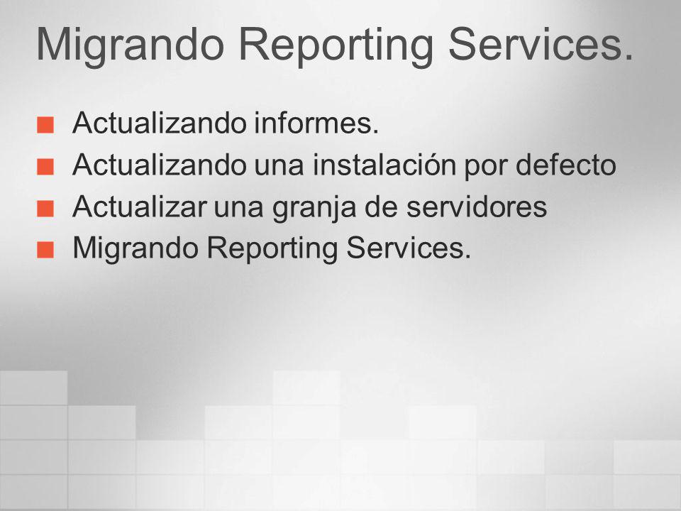 Migrando Reporting Services.