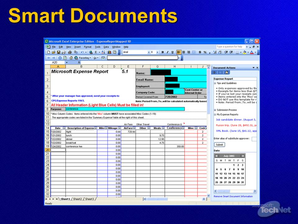 Smart Documents Here s how smart documents work from a solution development perspective: