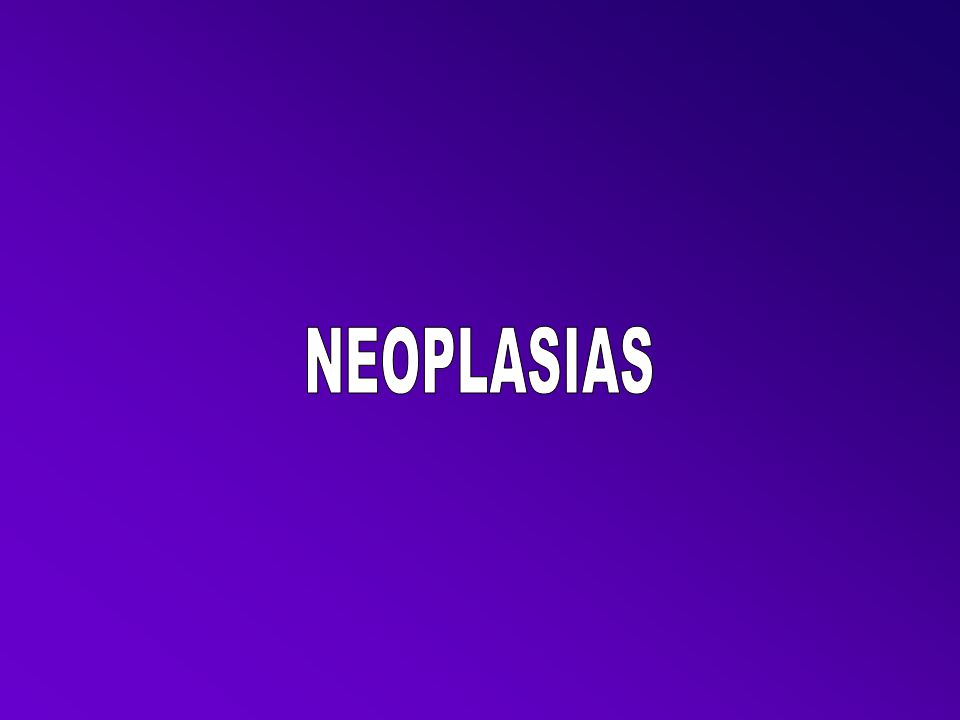 NEOPLASIAS