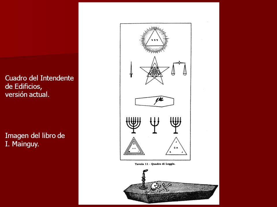 Cuadro del Intendente de Edificios, versión actual. Imagen del libro de I. Mainguy.