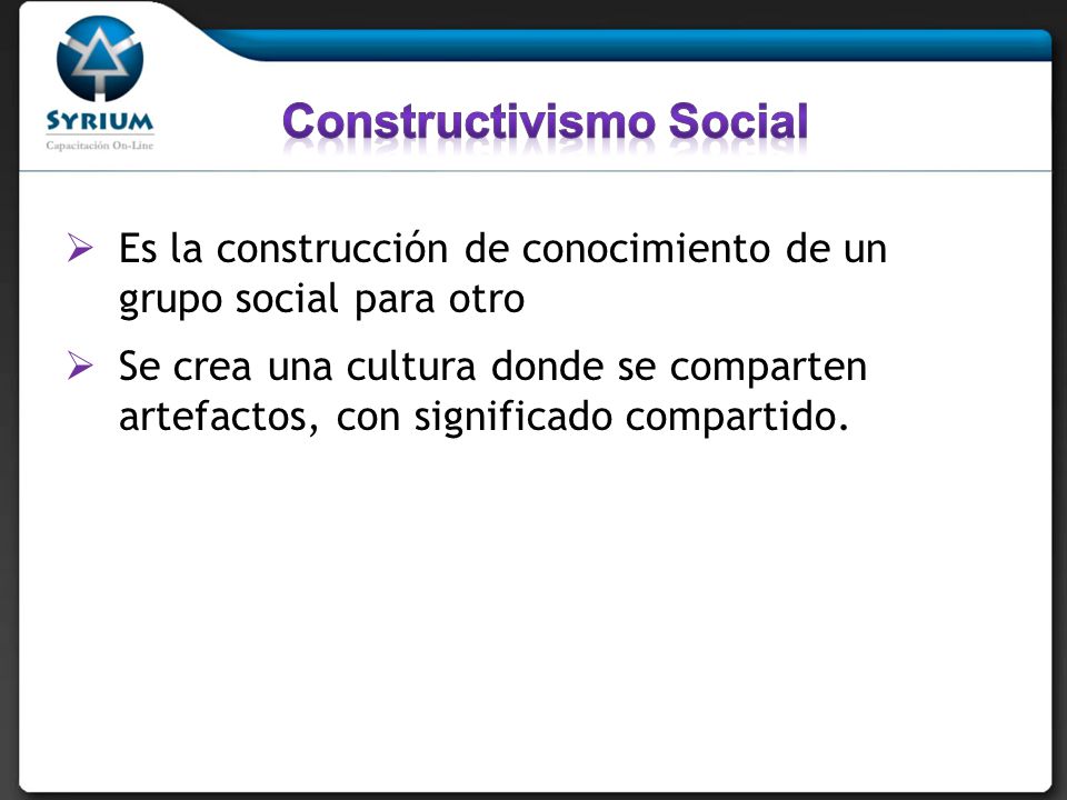 Constructivismo Social