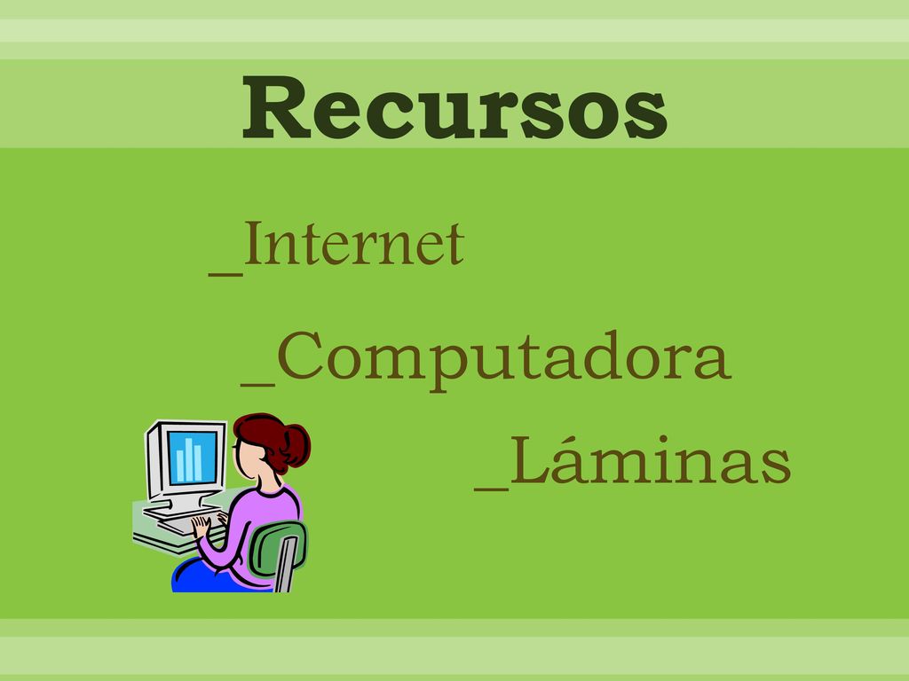 Recursos _Internet _Computadora _Láminas