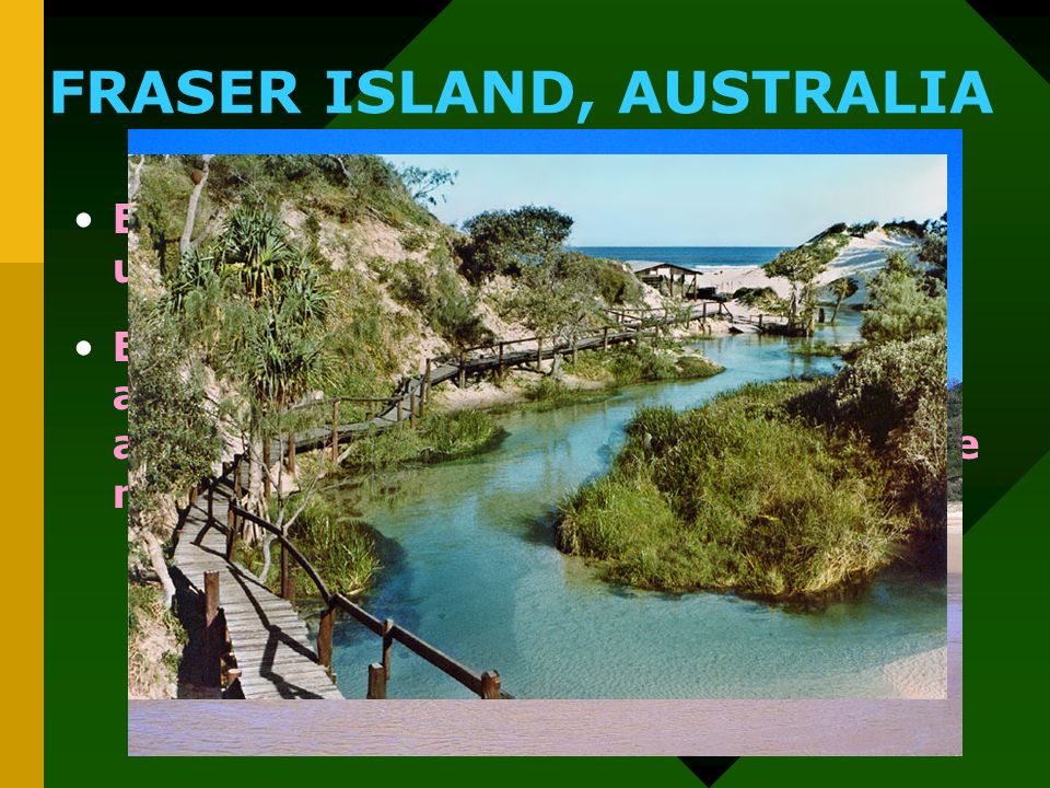 FRASER ISLAND, AUSTRALIA