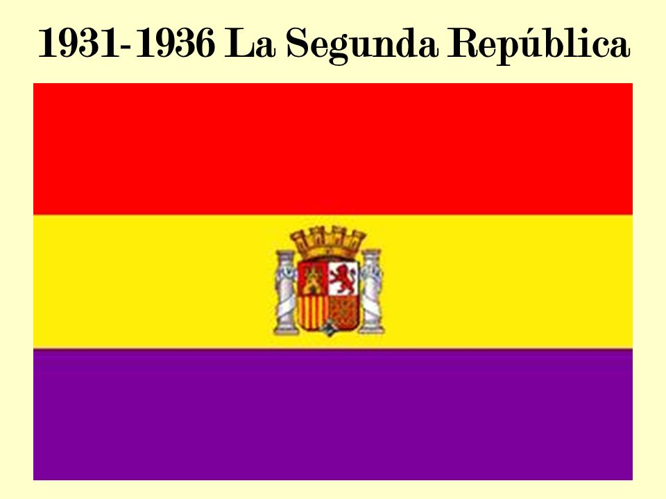 La Segunda República
