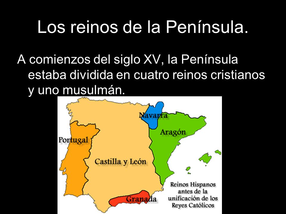 Los reinos de la Península.
