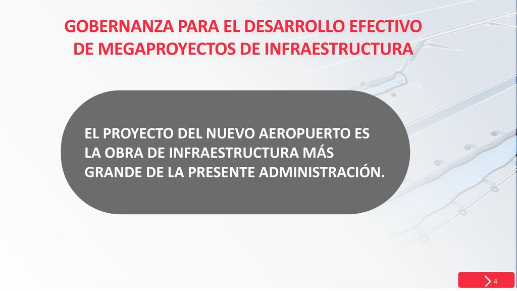 EL PROYECTO DEL NUEVO AEROPUERTO ES LA OBRA DE INFRAESTRUCTURA MÁS GRANDE DE LA PRESENTE ADMINISTRACIÓN.