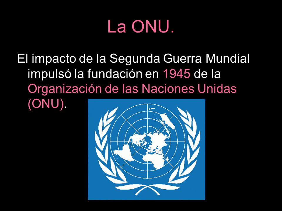 La ONU.