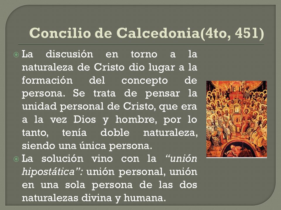 Concilio de Calcedonia(4to, 451)