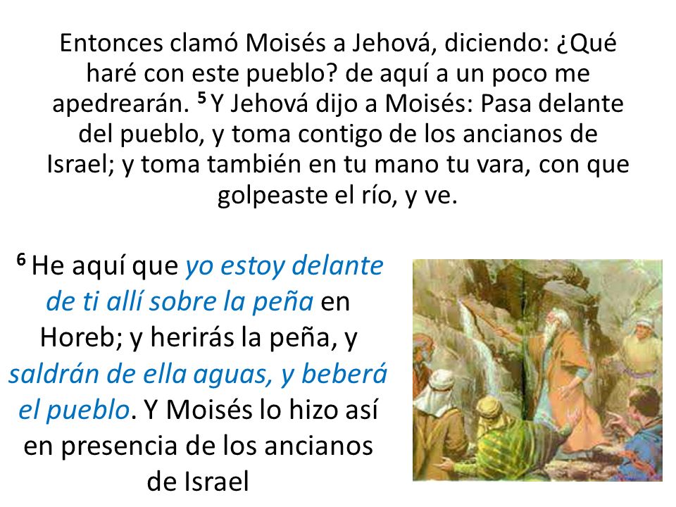 Entonces clamó Moisés a Jehová, diciendo: ¿Qué haré con este pueblo