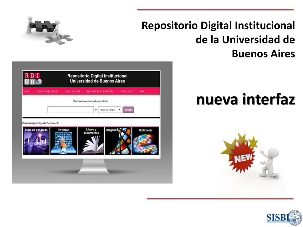nueva interfaz Repositorio Digital Institucional de la Universidad de