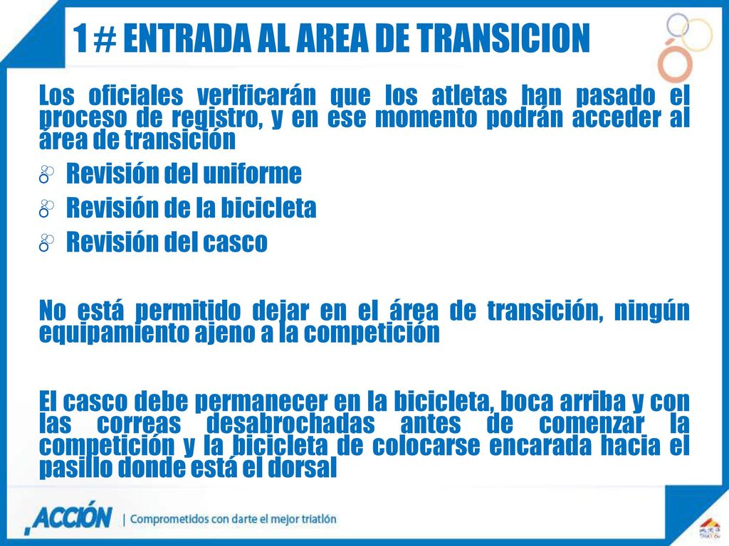 1 # ENTRADA AL AREA DE TRANSICION