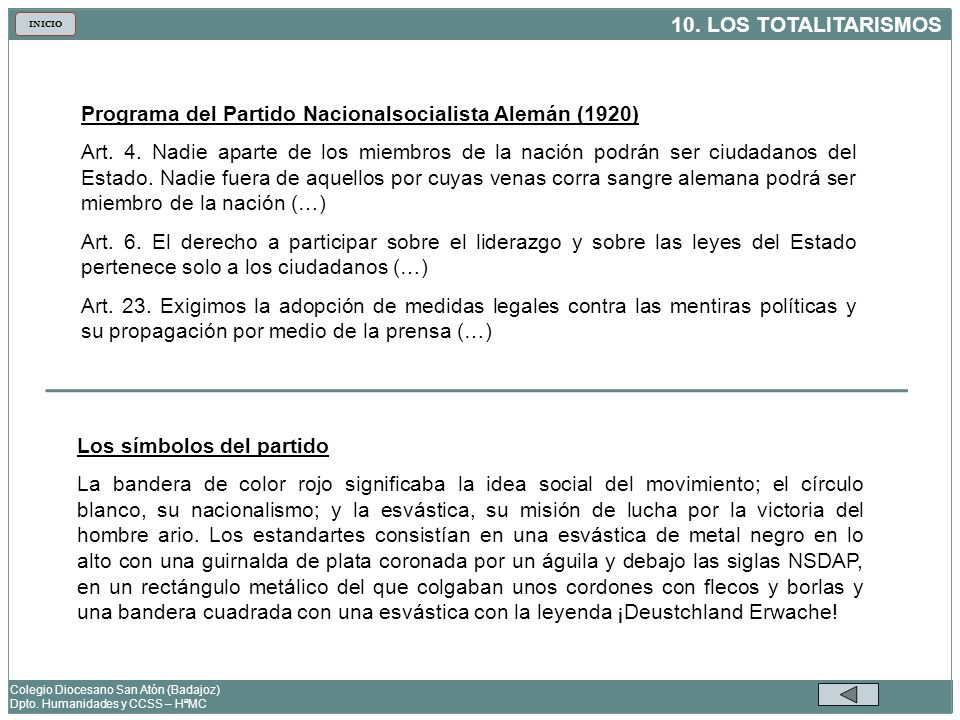 Programa del Partido Nacionalsocialista Alemán (1920)