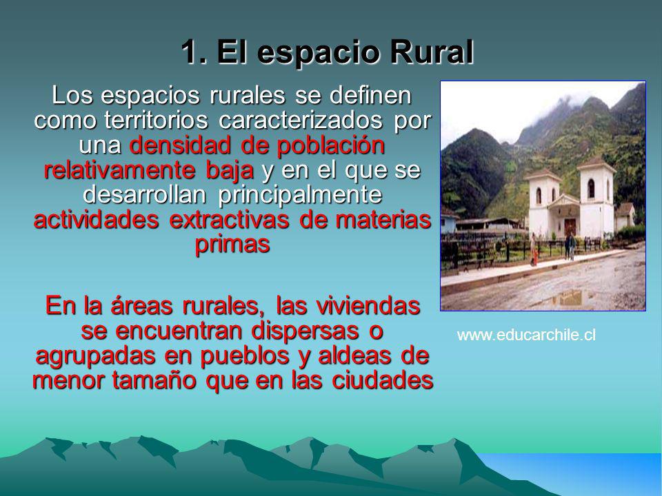 1. El espacio Rural