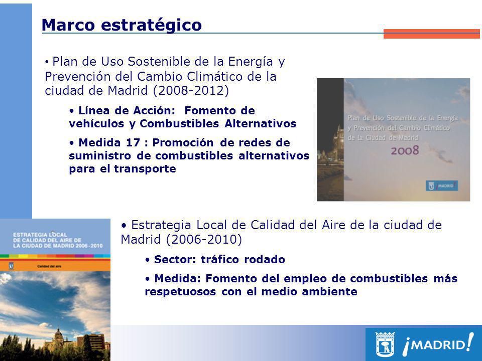 Marco estratégico Plan de Uso Sostenible de la Energía y Prevención del Cambio Climático de la ciudad de Madrid ( )