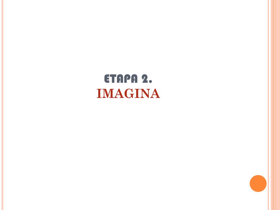 ETAPA 2. IMAGINA
