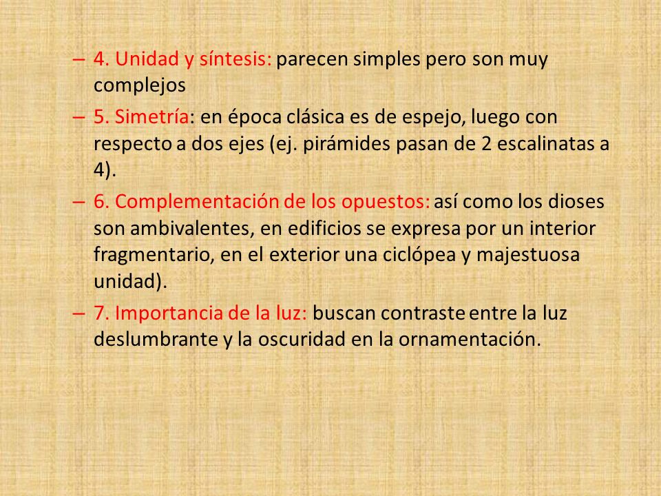 4. Unidad y síntesis: parecen simples pero son muy complejos