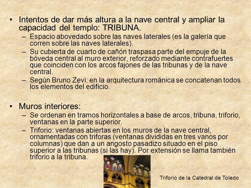 Intentos de dar más altura a la nave central y ampliar la capacidad del templo: TRIBUNA.
