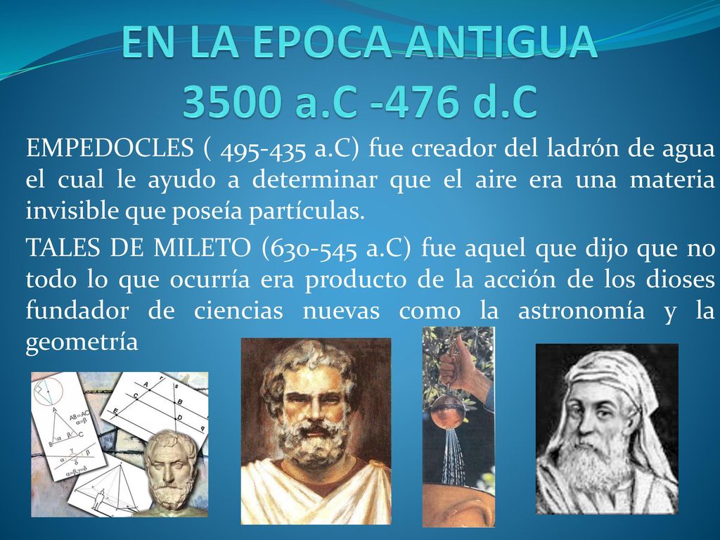 EN LA EPOCA ANTIGUA 3500 a.C -476 d.C
