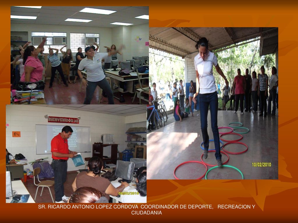 SR. RICARDO ANTONIO LOPEZ CORDOVA COORDINADOR DE DEPORTE, RECREACION Y CIUDADANIA