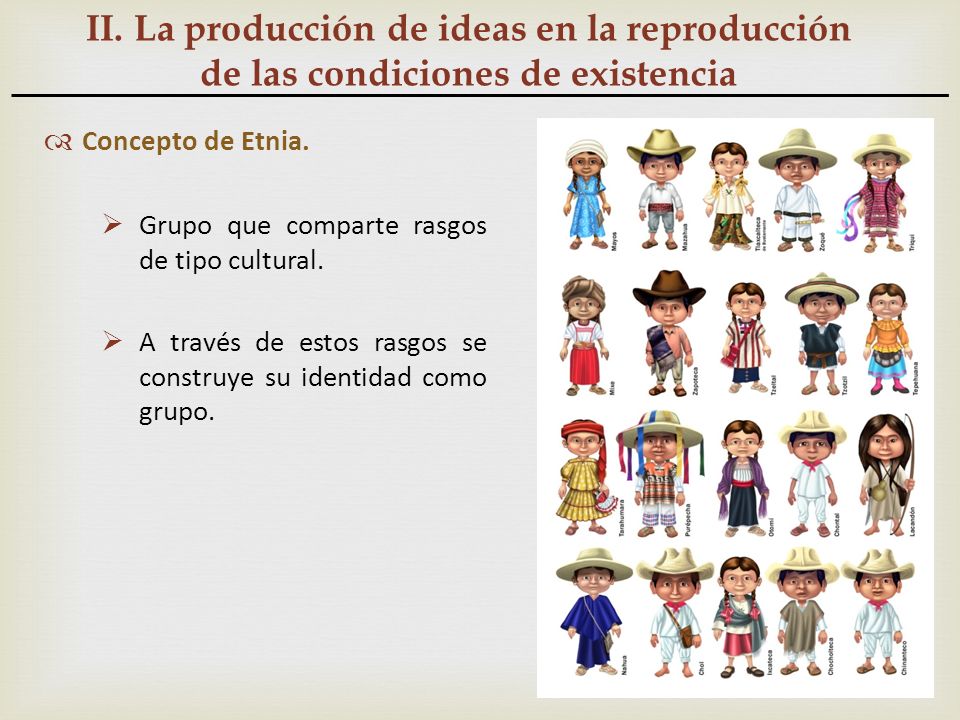 II. La producción de ideas en la reproducción de las condiciones de existencia