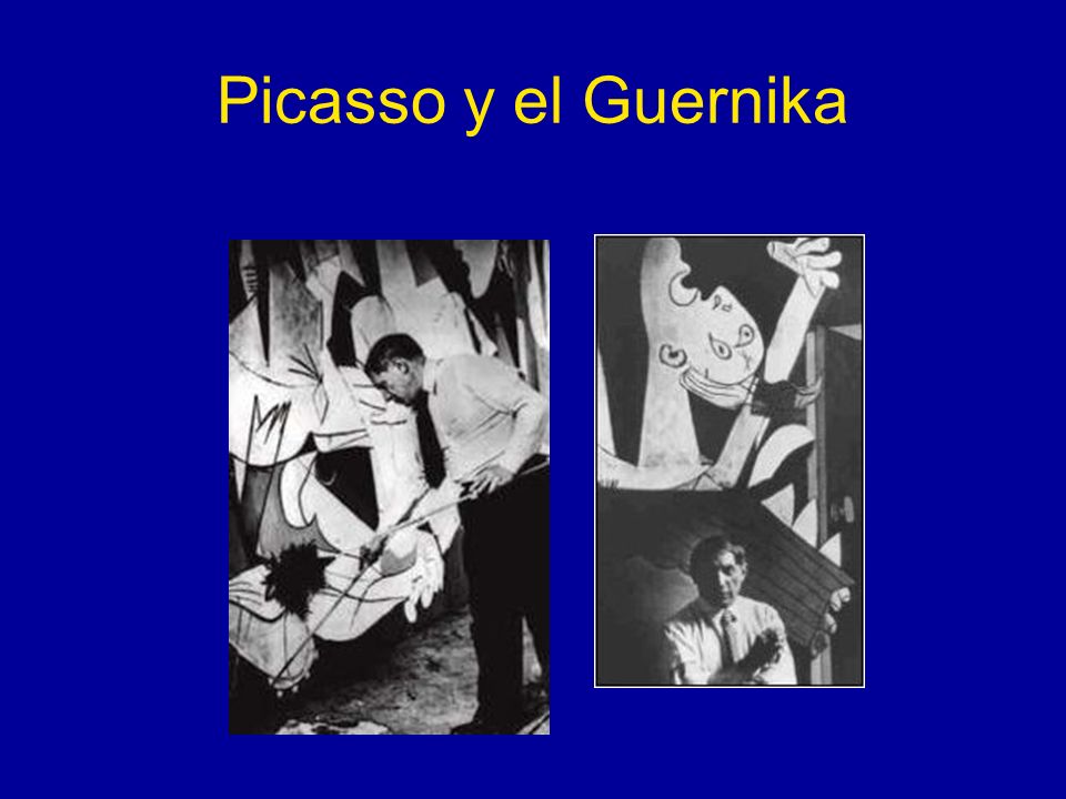 Picasso y el Guernika