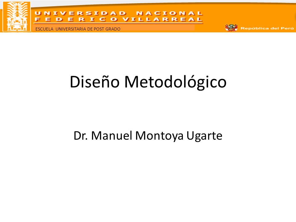 Dr. Manuel Montoya Ugarte