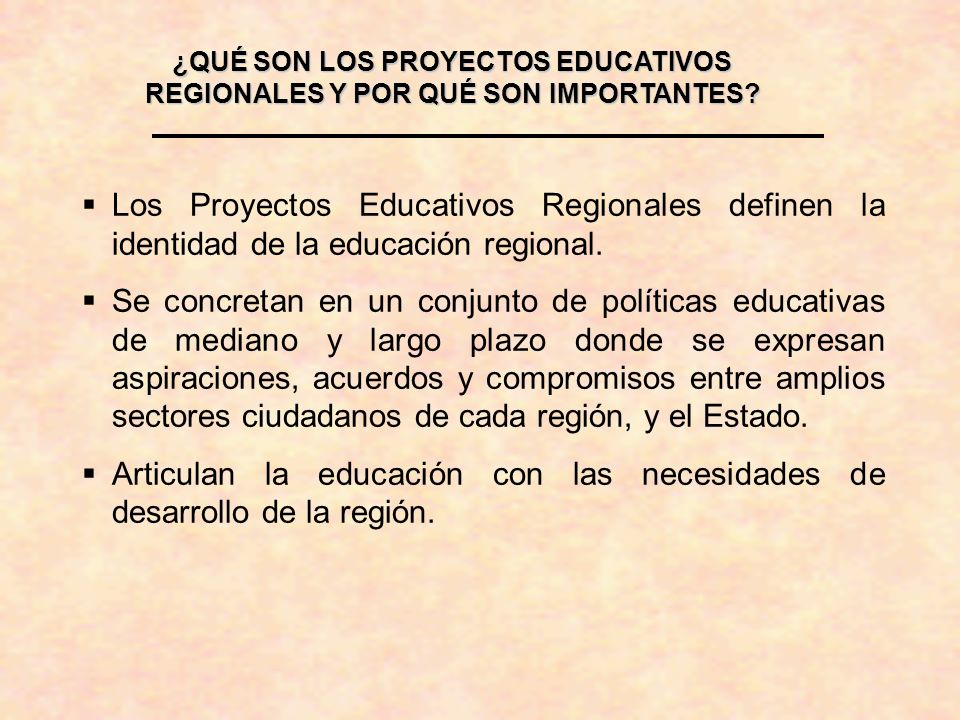 Articulan la educación con las necesidades de desarrollo de la región.