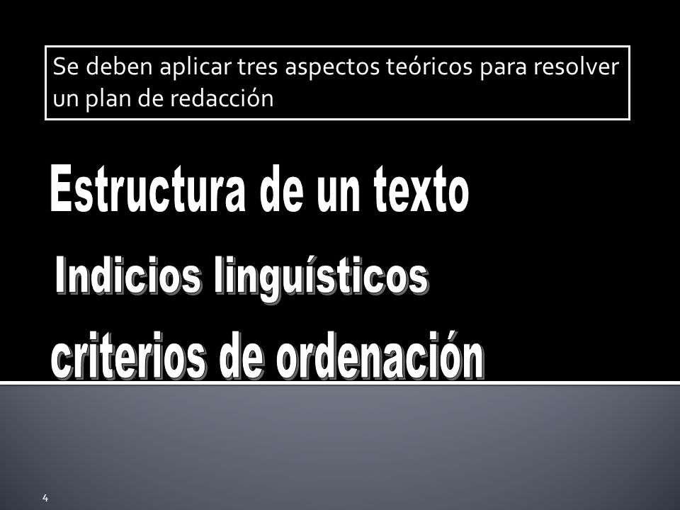 Indicios linguísticos