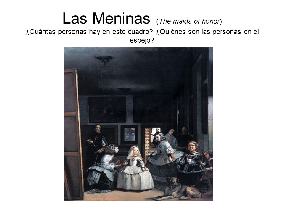 Las Meninas (The maids of honor) ¿Cuántas personas hay en este cuadro