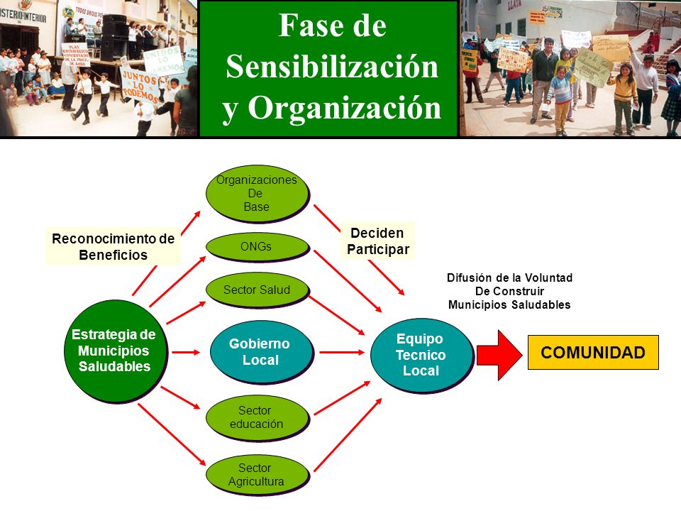 Fase de Sensibilización y Organización