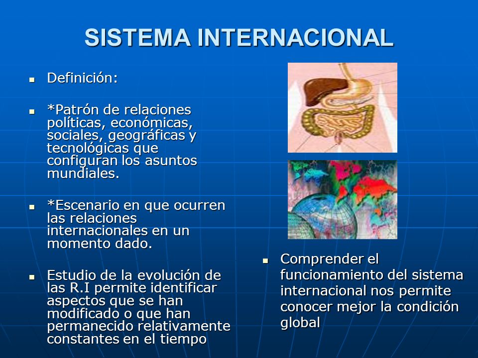 SISTEMA INTERNACIONAL