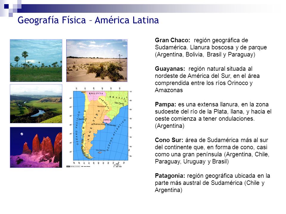 Gran Chaco: región geográfica de Sudamérica
