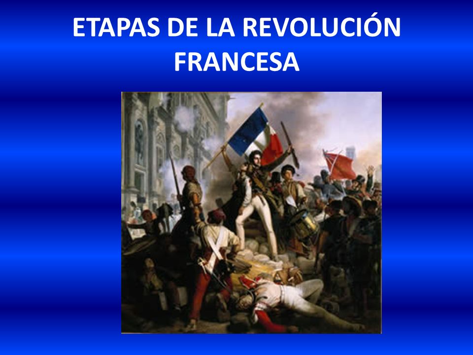 ETAPAS DE LA REVOLUCIÓN FRANCESA