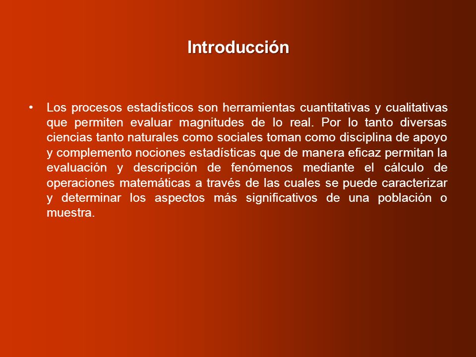 Introducción