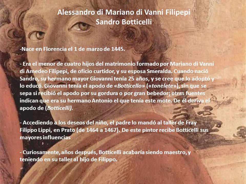 Alessandro di Mariano di Vanni Filipepi